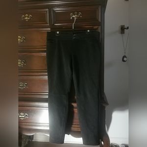 Hue suede like pant legging xl black
